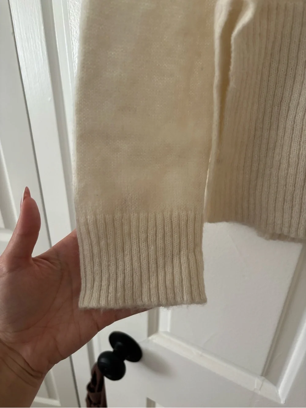 J.Crew Alpaca Blend Crewneck Sweater | Size Small | Ivory